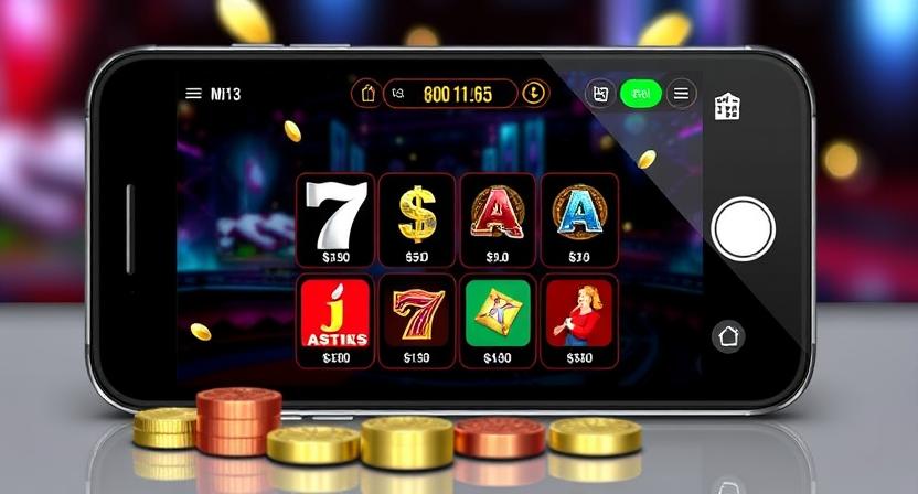 01LUCKBD mobile casino app interface