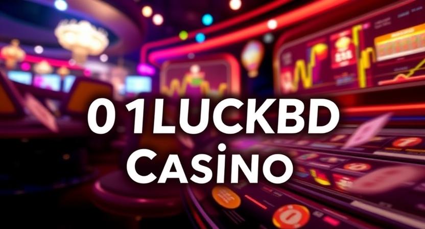 01LUCKBD casino online gaming interface